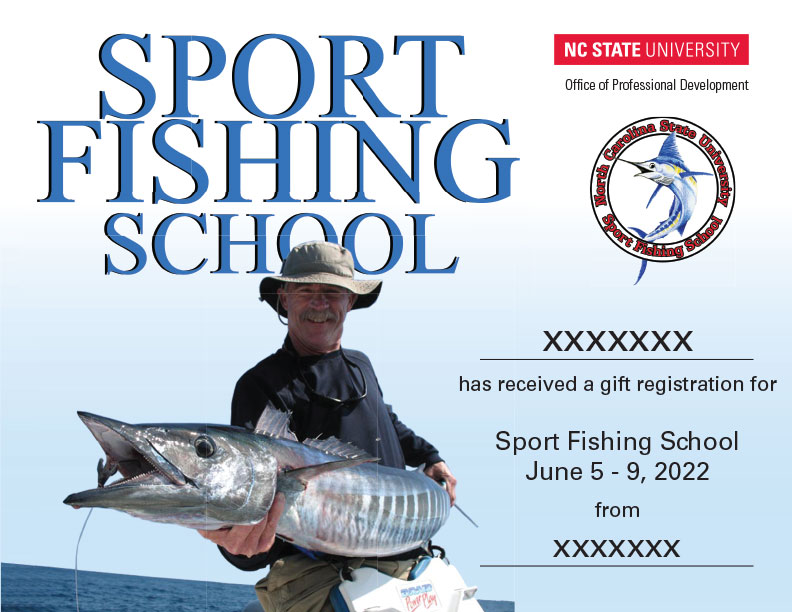 Sport Fishing School Gift Certificate
