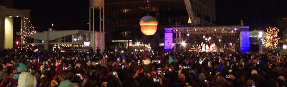 Raleigh New Year's Eve Acorn Drop