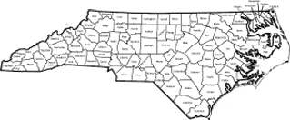 North Carolina Map