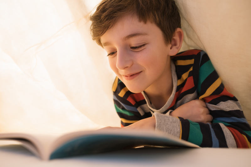 Boy Reading